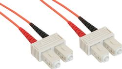 InLine LWL Duplex kabel, SC/SC, 1 m