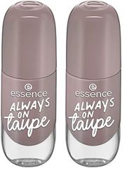 GEL NAIL COLOUR esmalte de uñas 37-always on taupe 8 ml (Confezione da 2)