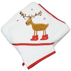 Babycalin Noël Renne badset, 80 x 80 cm