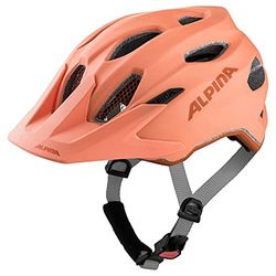 ALPINA Unisex - Kinderen, CARAPAX JR. Fietshelm, peach matt, 51-56 cm