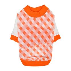Claude - Camisa para Perro, Color Naranja, Talla XL