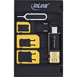 InLine sim-Box SIM Card Adapter – SIM/Memory Card Adapters (10 g, plaquette thermoformée)