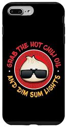 Funny Dim Sum Lights Bao Bun Dumpling Asian Food Lover Case for iPhone 7 Plus/8 Plus