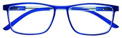 Prontoleggo Unisex Harmony läsglasögon, blå, en storlek, blå, En Storlek