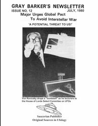 Gray Barker's Newsletter No. 12 (July) 1980