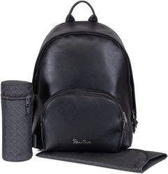 Silver Cross Dune/Reef Vegan Kunstleer Rugzak Aankleedtas - Zwart