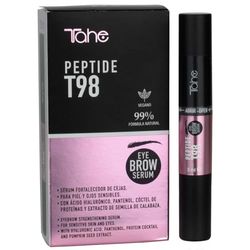 Tahe Peptide T98 Eyes Serúm fortalecedor de cejas EyeBrow con Ácido Hialurónico, Pantenol, Proteínas y Extracto de Semillas de Calabaza, 3 ml