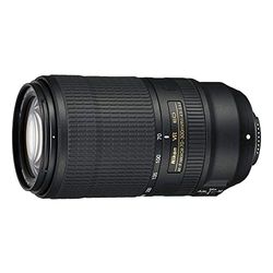 Nikon Nikkor AF-P Obiettivo 70-300mm f/4.5-5.6E ED VR, Nero