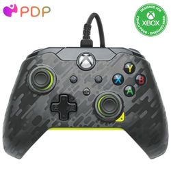 PDP Wired Video Game Controller Electric Carbon for Xbox Series X|S, Gamepad, Xbox One, Officially Licensed