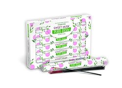 STAMFORD Plant Based 46106 Sweet Musk Incense, 6 Packs x 20 Sticks, Black, One Size