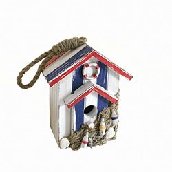 Vacchetti Casita para pájaros, Madera, Multicolor, pequeño