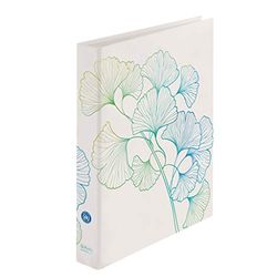 herlitz Max.File 50033423 Ring Binder A4 2-Ring Mechanism Green Line Ginkgo Pack of 1