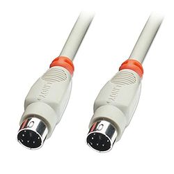 LINDY 33267, cabo PS/2, conectores moldados mini din de 6 pinos, 3 m