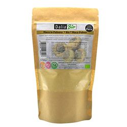 Dalia - Maca Peruviana Biologica in Polvere 250 g | Naturale e Pura | Prodotto in Perù dalla Radice di Maca Bio | Ricca di Nutrienti | Senza Glutine e Vegan