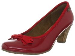 s.Oliver Casual 5-5-22415-29 - Zapatos clásicos para Mujer, Color Rojo, Talla 39