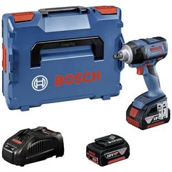 Bosch Professional 18V In L-Boxx + 2x ProCORE 18V 4.0Ah accu + oplader. blauw
