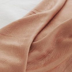 Dúo de funda nórdica de algodón Dunes arcilla - Cama de 150 cm - Cierre z botonami
