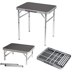 Bo-Camp - Table - 60x45 cm, Gris