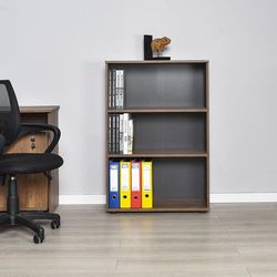 Hanah Home Bookshelf, Noyer Oslo, Taille Unique