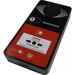 Alarme Type 4 à Pile Autonome Coloris Noir - Arkeon