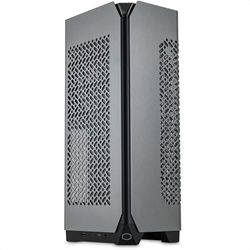 Cooler Master NCORE 100 MAX Mini-ITX SFF Tower Case - Dissipatore AIO Personalizzato, Alimentatore ATX 3.0 SFX Gold 850 W, Pannelli Alluminio, Cavo Riser PCIe 4.0 e Staffa GPU Verticale - Spina UE