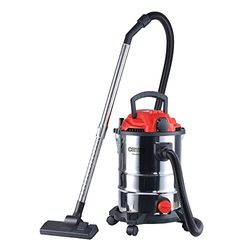 Adler Camry Aspirapolvere professionale industriale con presa per utensili – Potenza 1500 W, capacità 10 l, grigio