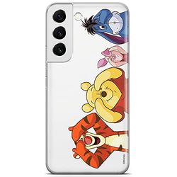 ERT GROUP mobile phone case for Samsung S22 original and officially Licensed Disney pattern Winnie the Pooh and friends 036 optimally adapted to the shape of the mobile phone, partially transparent
