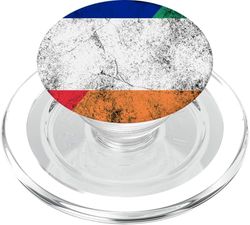 Banderas de Francia e Irlanda - Francés Irlandés PopSockets PopGrip para MagSafe