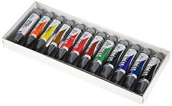 Industrie Maimeri 1098012 acrylverf, 12 kleuren gesorteerd