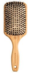 Olivia Garden Bamboo Touch Brush – Spazzola Eco-responsabile districante in Bambù, Setole di Cinghiale e Nylon - Taglia L