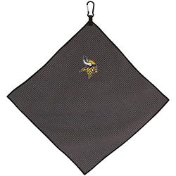 Team Effort Minnesota Vikings - Asciugamano in microfibra, 38 x 38 cm, colore: grigio
