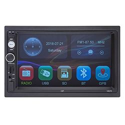 PNI V8270 Navegación Multimedia 2 DIN con GPS MP5, Pantalla táctil de 7 Pulgadas, Radio FM, Bluetooth, Mirror Link, AUX, USB, microSD