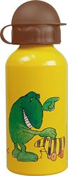 p:os 66093 Drinkfles met Janosch motief, van aluminium, bpa- en ftalaatvrij, inhoud ca. 400 ml, ideaal voor onderweg, school en sport, voor jongens en meisjes