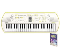 Casio SA-80H5 Tastiera Mini-Keys 44 Tasti, Bianco/Verde