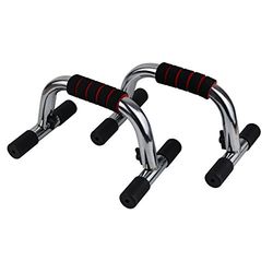 MASTER vuxna stål stödhandtag Push Stand Up Bar handtag, silver/svart, one size