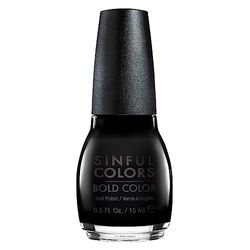 Sinful Colors-Smalto per le unghie N ° 103 Black On Black, 15 ml