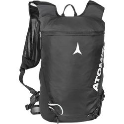 Atomic Running Vest Constructie, Modulariteit UL, Extendable Crampon/Skin Compartment|Ice Axe & Pole Carry|Lite Ripstop PA met TPU Coating Zwart 46,5 x 25 x 23 cm