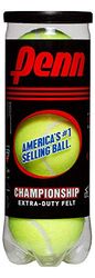 Penn Championship Lot de 6 balles de Tennis en Feutre Extra résistantes 18 balles