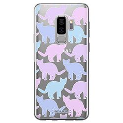 ERT GROUP etui na telefon Samsung S9 PLUS, case oryginalny i oficjalnie licencjonowany przez Babaco, wzór Cats 011, optymalnie dopasowane, plecki z TPU częściowo przeźroczyste