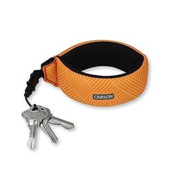 Carson Floating Wrist Strap with Lightweight Foam-Core Technology - Coral (FA-20 (02))