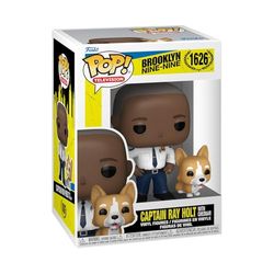 Funko! Pop! & Buddy: BNN - Captain Ray Holt with Dog - Brooklyn Nine-Nine - Figurine en Vinyle À Collectionner - Idée De Cadeau - Produits Officiels - Jouets pour Les Enfants Et Adultes