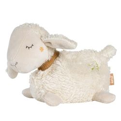 Pecore naturale – Peluche con cotone biologico da agricoltura biologica controllata (kbA) con sacchetto termico e freddo rimovibile – Cuscino per neonati e bambini dalla nascita