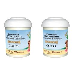 Miss Antilles International Pommade Revitalisante Coco 125 ml (Lot de 2)