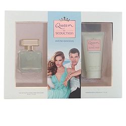 Antonio Banderas Queen of Seduction Giftset EDT Spray Plus Hydrating Body Lotion, 50 ml/50 ml