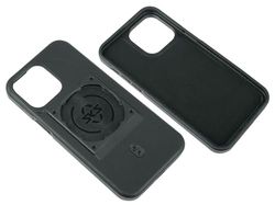 SKS GERMANY COMPIT Cover voor iPhone 15 Pro Max telefoonhoes met bevestigingsvoorziening voor COMPIT-systeem (aangenaam gevoel, schokdempend, met bevestigingsvoorziening, van slijtvaste kunststof)