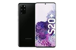 Samsung Galaxy S20+ Smartphone Bundle (16,95 cm), hybride simkaart, Android) incl. 36 maanden fabrieksgarantie [Exclusief bij] Duitse versie, 5 g., 12 GB und 128 GB, Cosmic Black