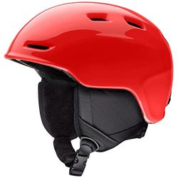 Smith Zoom JR Skihelm voor kinderen, uniseks, rood, jeugd klein (48-53)