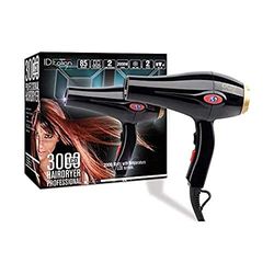 ID Italian Design - Secador de Pelo Profesional 2000W, Negro