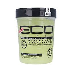 ECO - Gel tenuta extra, ricino nero e olio di lino, 946 ml