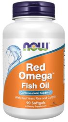 NOW Foods Red Omega (Red Yeast Rice) - 90 softgels